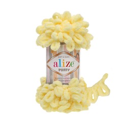  Alize Puffy El Örgü İpi - 509 LİMON - (5 Adet) 