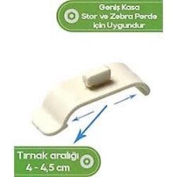 Stor -Zebra Takma Aparatı Geniş Kasa 10 Adet