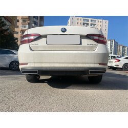 Skoda SUBERB TEK ÇIKIŞ GRİ-SİYAH Boyalı