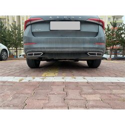 Skoda Scala  ÇİFT ÇIKIŞ GRİ-SİYAH Boyalı