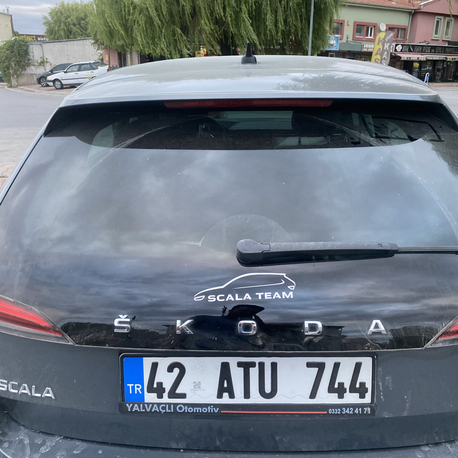 Kolçak kademe ve logo 