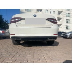 Skoda SUBERB ÇİFT ÇIKIŞ GRİ-SİYAH Boyalı