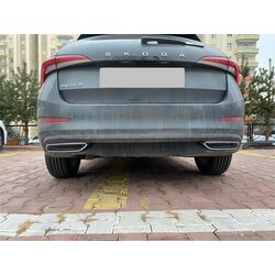 Skoda Scala  TEK ÇIKIŞ GRİ-SİYAH Boyalı