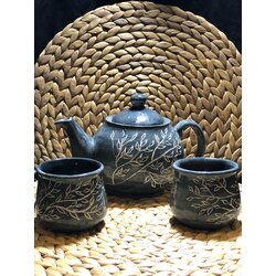 El Yapımı Seramik Teapot