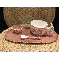 El Yapımı Seramik Çay & Kahve Sunum Seti 