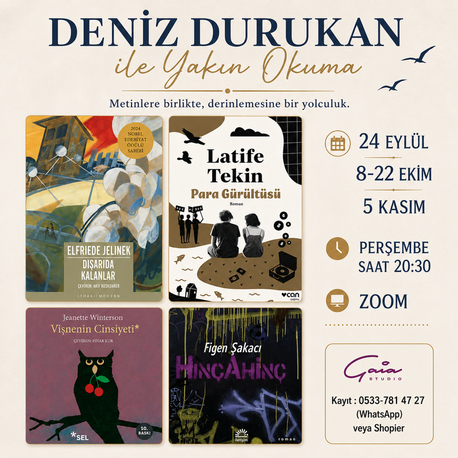 Deniz Durukan ile Yakın Okuma - İNDİRİMLİ ürün