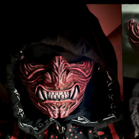 Samurai Oni Maske
