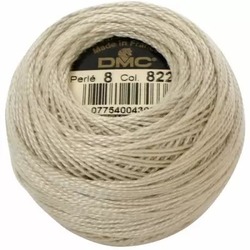 DMC Koton Perle 822 No:5,8,12