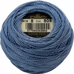 DMC Koton Perle 809 No:5,8,12