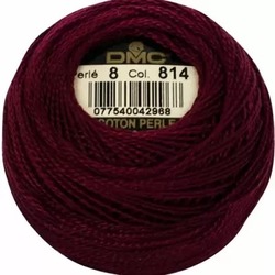 DMC Koton Perle 814 No:5,8,12
