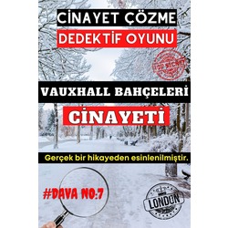 Anında Teslim (İndirilebilir) | Dijital Dedektif Oyunu VauxHall Bahçeleri Davası PDF Versiyon