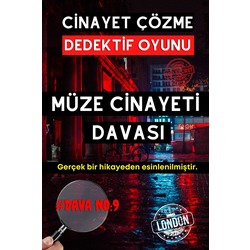Anında Teslim (İndirilebilir) | Dijital Dedektif Oyunu Müze Davası PDF Versiyon