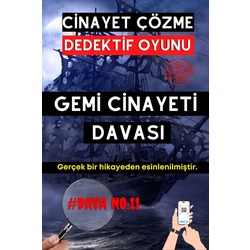 Anında Teslim (İndirilebilir) | Dijital Dedektif Oyunu Gemi Davası PDF Versiyon