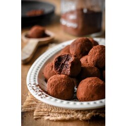 Naneli ve Vişneli Bitter Truffle
