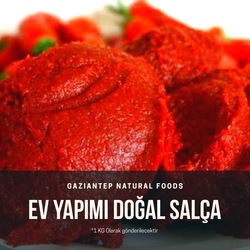 Ev Yapımı Doğal Domates Salçası