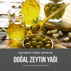 Doğal Zeytin Yağı 1 LT 