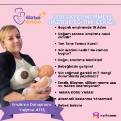 Gebelikte Emzirmeye Hazırlık Eğitimi