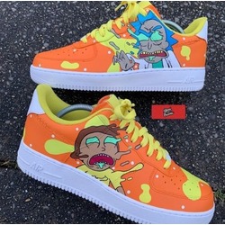Nike Dunk Custom sneaker Rİck and Morty