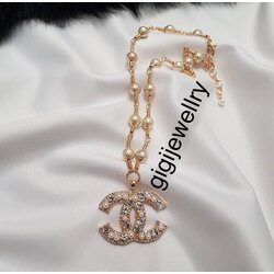 Gold taşlı kolye ✨