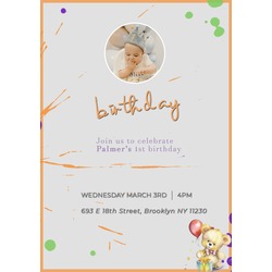 Dijital Doğum Günü Kartı / Digital Birthday Card 