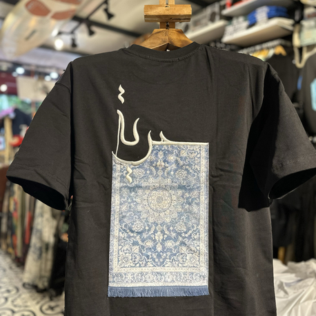 PHAZZBRAND "Kün Hurran" Oversize T-Shirt (Siyah)