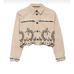 Quzu ceket crop 
