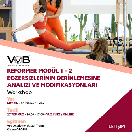 Reformer 1-2 Egzersizlerinin Derinlemesine Analizi ve Modifikasyonları 