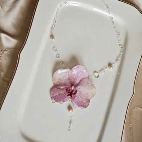 Orchid Bloom  kolye 