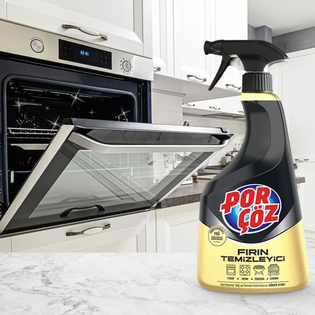 Porçöz Fırın Temizleyici Sprey 750 Ml