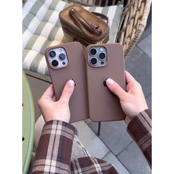 Apple Silicon Case Kahve
