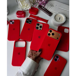 Apple Silicone Case Kırmızı