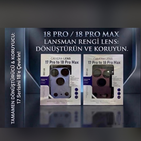 İphone 18 Çeviri Lens koruyucu