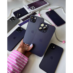 AG Glass Case Lens korumalı- Derin Mor