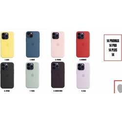 İphone 14 Serisi Magsafeli Silikon Kılıf 