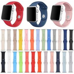 Apple Watch Silicon Spor Kordon — Renk ve model seçiniz!