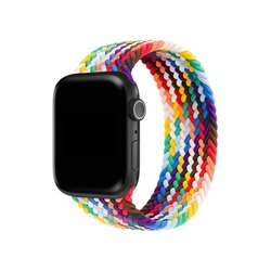 Apple Watch Uyumlu Örgü Solo Loop Kordon Pride Edition