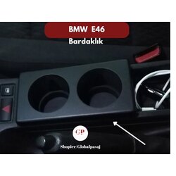 BMW E46 ön konsol bardaklığı