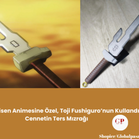 Jujutsu Kaisen Animesine Özel,  Toji Fushiguro'nun Kullandığı Cennetin Ters Mızrağı
