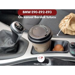 Bmw E90-E92-E93 Bardaklık