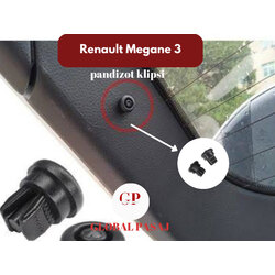 Renault megane 3 pandizot klipsi (2 adet)