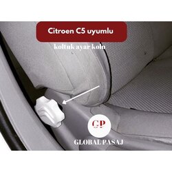 Citroen c3-c5 uyumlu koltuk ayar kolu