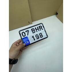 CAM VERNİK + KORUYUCU CİLALI MOTOR APP PLAKA (12-18)