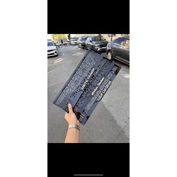 ÖZEL TASARIM MAT PLEKSİ PLAKALIK