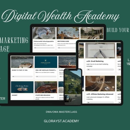 Digital Wealth Academy (DWA) — Complete Digital Marketing + MRR Package