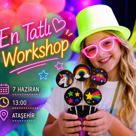 Neon Çikolop Workshop 7 Haziran 13:00