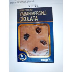 mayalı hane düşük proteinli yaban mersinli çikolata 100 gr