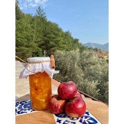 Ev Yapımı Koruyucusuz Elma Reçeli (~600 GR)