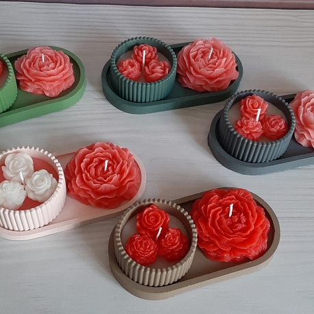 KD377- Tasarım Set Mum