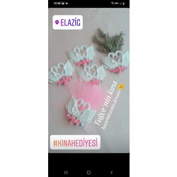 KD249-Aşık Kuğular Nikah Hediyelikleri 