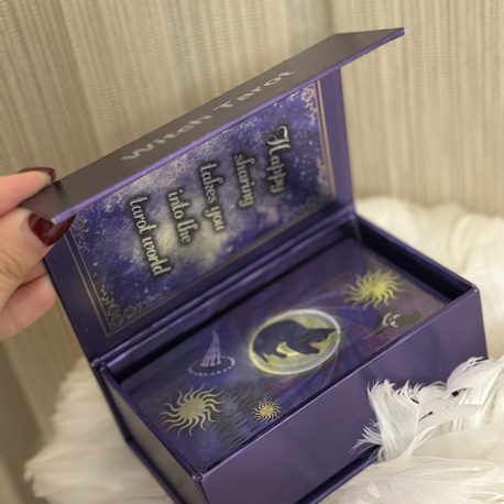 Witch tarot orijinal - yaldızlı